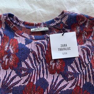Zara Floral Top - NWT